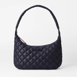 MZ Wallace Black Small Metro Shoulder Bag
